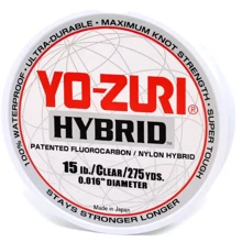 Леска Yo-Zuri HYBRID 275YD 15Lbs 252m (0.405mm) (R518-CL): Тип Леска