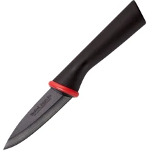 Ніж для овочів Tefal Ingenio Ceramic Black із чохлом 8 см (K1520314): Лезо Камни из карбида и керамики