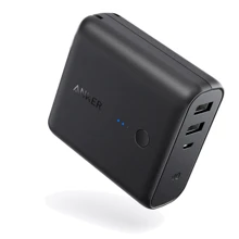 Зарядное устройство ANKER Power Bank PowerCore Fusion 3A + Power Bank 5000mAh Black (A1622311): Особенности встроенный аккумулятор (PowerBank), Быстрая зарядка