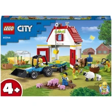 Конструктор LEGO City Ферма та комору з тваринами (60346): Серія City