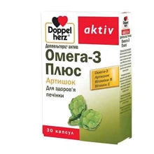 Doppelherz Aktiv Omega-3 Plus 30 caps (DOP-52547): Тип Омега 3