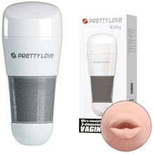 Мастурбатор LYBAILE Pretty Love Kitty Mouth Masturbator: Для кого Для мужчин