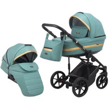 Коляска 2 в 1 Adamex Rimini ECO шкіра 100% RI-233: Тип коляски Универсальная коляска (2-в-1)