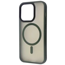 Чохол для iPhone WAVE Matte Insane Case з MagSafe Green для iPhone 14 Pro: Колір зеленый