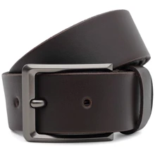 Чоловічий ремінь Borsa Leather коричневий (115vfx81-brown): Стать Мужской