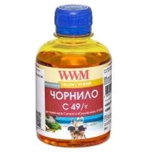 Чернила WWM CANON GI-490 200г Yellow (C49/Y): Цвет Yellow