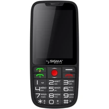 Мобильный телефон Sigma mobile Comfort 50 Elegance Dual Sim Black (UA UCRF): Дисплей 2.8" QVGA, 240x320 точек, 143ppi