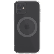 Чехол для iPhone Switcheasy MagClear Space Gray (GS-103-121-225-102) for iPhone 12 mini: Цвет серый