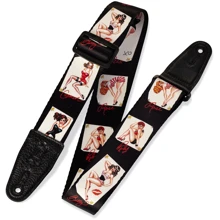 Гитарный ремень LEVY'S MPS2-072 Print Series Guitar Strap (Girls): Производитель LEVY'S