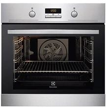 Духова шафа електрична Electrolux EOB53410AX: Об'єм, л 72