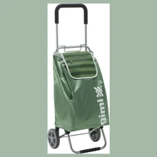 Сумка-тележка Gimi Flexi 45 Green: Цвет зеленый