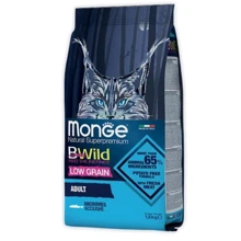 Сухой корм низкозерновой Monge Cat Bwild Low Grain Anchovies Adult Cat с анчоусами 1.5 кг (70012010): Тип Сухой корм