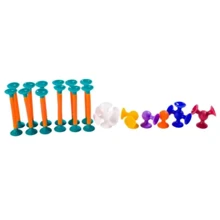 Конструктор Fat Brain Toys Squigz Toobz Соедини и согни 18 деталей (FA194-1): undefined undefined
