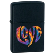 Зажигалка Zippo 28045 COLOURFUL LOVE BLACK MATTE: Производитель Zippo