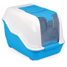 Туалет для кішок MPS Бокс з фільтром Netta Maxi 66х49х50 см (8022967062091): Вид закритий