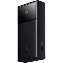 Внешний аккумулятор Baseus Power Bank 10000mAh Star-Lord Digital Display Fast Charging 30W Cluster Black (P10022907113-00): Количество USB 3