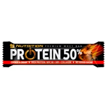 Протеиновый батончик GoOn Protein Bar 50% 40 g / 1 servings / Cookie Cream: Пол Унисекс