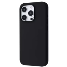 Чехол для iPhone Proove Silicone Case with Magnetic Ring Black for iPhone 15 Pro: Цвет черный