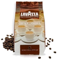 Кофе Lavazza CREMA e Aroma, 1 кг (В зернах) (NP1005): Вид напитка кофе в зернах