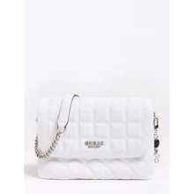 Жіноча сумка через плече Guess Kamina Flap біла (HWVY8111200-WHI): Стать жіночий