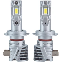 Светодиодная автолампа Pulso M6-H7/LED-chips 7535/9-18v/2x28w/6000Lm/6500K (M6-H7): Головной свет Дальний свет, Ближний свет