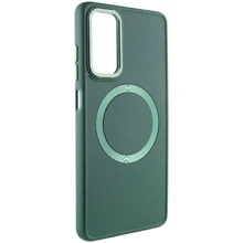 Чехол для телефонов TPU Case Bonbon Metal Style with MagSafe Army Green for Samsung A256 Galaxy A25 5G: Совместимость Samsung A256 Galaxy A25 5G