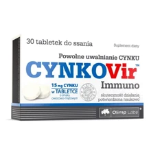 Olimp CynkoVir Immuno Цинк 30 таблеток: Форма выпуска Таблетки
