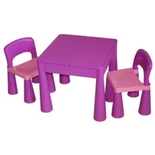 Комплект Tega MAMUT стол+2 стула MT-001 899 light violet/dark violet: Тип набор