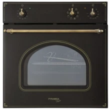 Духовой шкаф электрический Pyramida F 83 ER BLACK RUSTICO: Объем, л 56