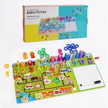 Логічна дерев'яна дошка WToys Чудо-логіка (47699): Тип прочее