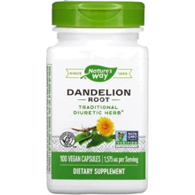 Nature's Way Dandelion Root 525 mg Корень одуванчика 100 капсул: Форма выпуска Капсулы