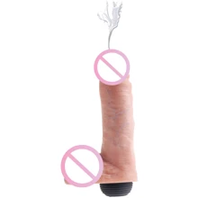 Фаллоимитатор с эякуляцией King Cock Squirting 8", 15.9x5 см: Назначение Вагинальные