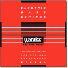 Струна для гитар Струны WARWICK 46300 NICKEL ELECTRIC BASS ML5B 40-130: Тип Комплект струн