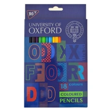 Олівці Yes 18 кольорів Oxford (290542): Тип кольорові