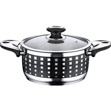 Каструля Krauff Meister зі скляною кришкою 24 см 5.4 л (26-158-038): Тип традиційна