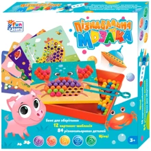 Мозаика 4FUN Game Club 84 элемента, 12 картинок-шаблонов, щипцы (67941): Производитель 4FUN Game Club