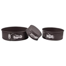 Набор форм для выпечки Bergner Bakeware lovers BG-37195-CO 3 предмета (00000025193): Крышка Нет