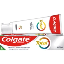 Colgate Total Original Зубная паста 125 ml: Назначение От зубного налета, Комплексная защита, Антибактериальное