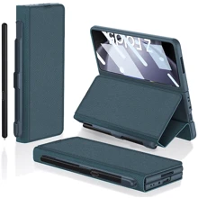 Чехол для телефонов GKK Leather Wallet with Slot Pen Gray/Green for Samsung F946 Galaxy Fold 5: Совместимость Samsung F946 Galaxy Fold 5