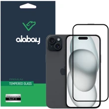 Защитное стекло для iPhone Alabay Tempered Glass Dust-Proof Anti Static Black for iPhone 15: Тип защиты экрана на экран