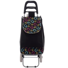 Сумка-тележка Stenson до 20 кг 34х27х92 см (MH-1895 black): Количество колес 2