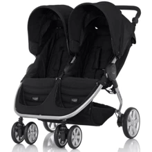 Прогулочная коляска BRITAX-ROMER B-AGILE DOUBLE Cosmos Black: Тип коляски коляска для двойни