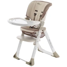 Стульчик для кормления Jane SIGMA бежевый с коричневым (6280/R19): Тип Классический стульчик