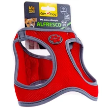 Шлея для собак GimDog Alfresco неопрен S 37-40 см красная (8009632059938): Производитель GimDog