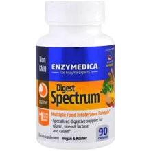 Enzymedica Digest Spectrum Пищеварительные ферменты 90 капсул: Тип Пищеварительные ферменты