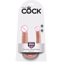 Двойной фаллоимитатор Cock Double Trouble S, 33.5x2.8 см: Назначение Для двойного проникновения