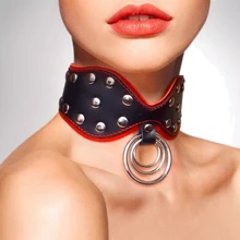 Нашийник із натуральної шкіри Art of Sex - Collar Butterfly: Виробник Art of Sex