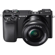 Sony Alpha 6000 Kit 16-50mm + 55-210mm Black: Тип матрицы CMOS