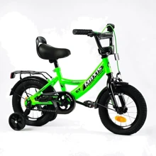 Детский велосипед Corso Maxis 12" зеленый (CL-12245): Тип 2х колесный велосипед