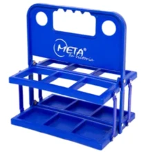 Контейнер пластиковый для бутылок Meta 6 Bottle Carrier Plastic Foldable синий Уни OFSM (2110006250): undefined undefined